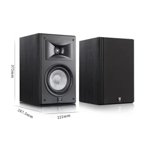 ToneWinner Best Sound 2.0 HIFI Surround Stereo Sound Bookshelf Karaoke Fashion Design Power Audio Home Theater Speakers