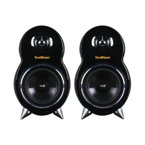 Tonewinner TD-S3 80W HIFI desktop wooden bookself speakers fashion design listening music sound computer mini speakers