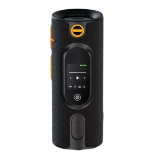 Touch Screen HiFi Deep Bass Speaker BT5.4 IPX6 Waterproof Handsfree Call Strap Outdoor Sports Long Battery