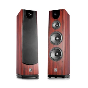 Tower Level 2.0 Front Speaker Living Room Three Frequency Passive HiFi Floor Type Home Stereo Wooden Speaker