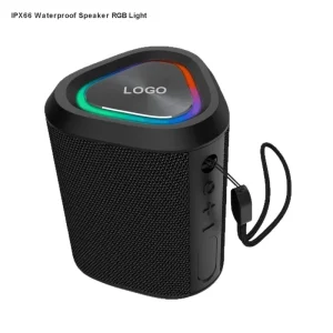 Triangle IPX66 Waterproof RGB Light Powerful Sound Rechargeable 5W Hiking Camping Bluetooth BT Wireless Portable Speaker