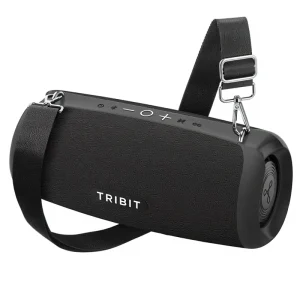Tribit StormBox Lava Portable Speaker 80W IP67 Waterproof 24H Playtime 54 Custom EQ XBass Built in Mic TWS