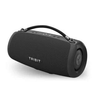Tribit StormBox Lava Portable Wireless Speaker 80W Loud Audio 24H Playtime IP67 Waterproof Built-in Mic TWS Pairing