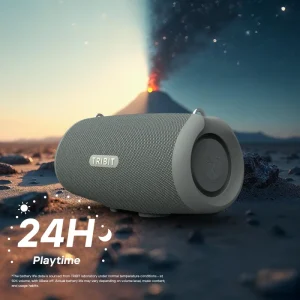 Tribit StormBox Lava Portable Wireless Speaker 80W Powerful Sound 24H Playtime IP67 Waterproof TWS Pairing Party Speaker