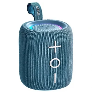 Tribit StormBox Mini+ Speaker 12W 360 Surround Sound 12H Battery Life IPX7 RGB Lights EQ TWS Portable