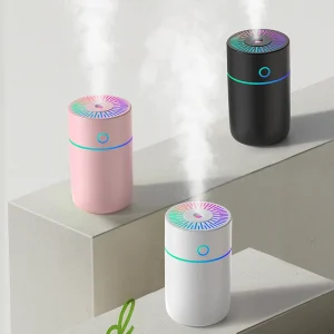 USB Portable Mini Car Humidifier Home Ultrasonic Humidifier With Colorful Night Lights