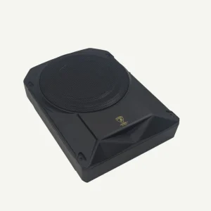 Ultra Thin 10 Inch Seat Car Subwoofer Built in Amplifier 180W Active Powered Sub Bass Speaker Die cast Aluminum Body Surround