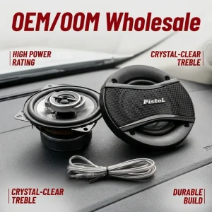 Universal 4 Inch 2-way Speaker 300W Max Power Audio Loudspeaker Car Speaker for Fit Coaxial Car Speaker