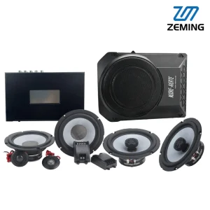 Universal Auto Audio Speaker System Set Complete Kit With Amplifier Tweeter Full Range Sound for Car Truck and SUV