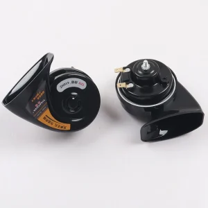 Universal Speaker Waterproof Car High and Low Frequency Speaker Snail Horn Whistle Angle 12V Air Horn Motorcycle Installation