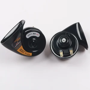 Universal Speaker Waterproof Car High and Low Frequency Speaker Snail Horn Whistle Angle 24V Air Horn Motorcycle Installation