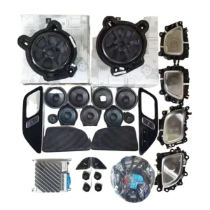 Used Universal Snail Car Horn for Mercedes Benz C Class W206 with ABS Material and Woofer Design 12V Safety Alarm System