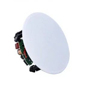 V 8 Ohm Rimless Ceiling Speaker 4 5 6 8 Inch ABS for PA System BGM Commercial Background Music