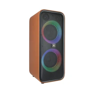 V Auracast Bluetooth 5.3 Party Speaker DSP Stereo Sound Guitar Input MP3 USB FM TWS Portable Audio System for Home KTV