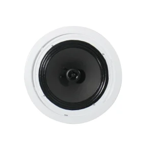 V Network Ready Ceiling Speaker with RJ45 SIP & Fireproof Metal Enclosure for Factory BGM System Ceiling Speaker