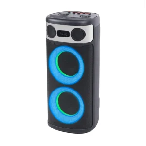 V OEM ODM Factory Direct Auracast TWS Portable Speaker Top Panel Control DSP Audio 5V Output for Home Outdoor