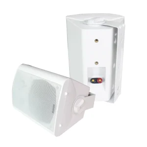 V PA Wall Mount Speaker 20/30/40W ABS Enclosure Indoor BGM Background Music Wall Speaker Audio System