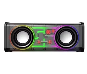 V8 Mini Car Speaker Waterproof Portable Support Tf Card Subwoofer Audio Gift Wireless Speaker With RGB Light