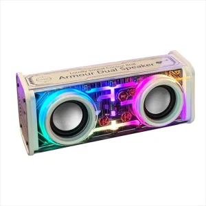 V8 Portable Transparent Wireless Home Party Outdoor Mini Bluetooth Speaker with RGB Light