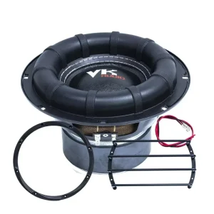 VK X8PROWO High Quality 8 Inch Subwoofer Speaker 250 Watts Iron Basket DC 12V Black Car Audio 500W RMS All Car Models