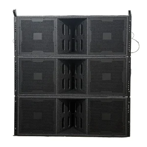 VT4888 Dual 12 Inch 3 Way Active Line Array Speaker Professional Conference Sound System for Stage