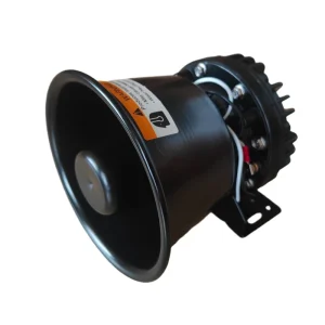 Vintage 100W Auto Car Siren Speaker Horn Iron Emergency Vehicle Alarm System with Tweeter Design