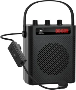 Voice Amplifier Portable PA Speaker UHF Microphone Portable Speaker System
