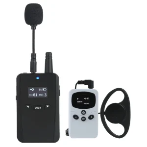 WAT05 B Wireless Simultaneous Interpretation System Receiver Speaker Equestrian Horse Riding Training Tour Guide System