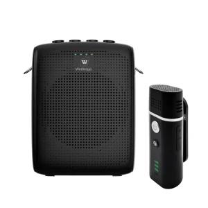 WB006 15W Portable Mini Wireless Lavalier Microphone Speaker