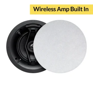 WBC65 Wireless Multiroom Ceiling Speakers Stereo and Mono Mode 24V