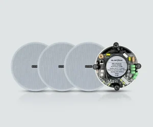 WE668 6.5 Inch 8 Ohm In-Ceiling Home Theatre Speakers 6x40W Class D Amplifier WiFi Enabled AC Powered