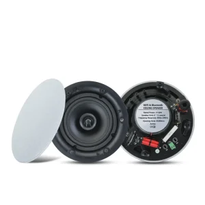 WE680 Smart Home Audio PA System 4*30W 6 Inch Multi-zone Playback Wifi Bluetooth Active Ceiling Speaker
