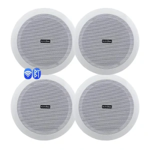 WF680 Smart Audio Ceiling Speaker Multi Room Stereo Sound APP Controls Hifi Wifi Ceiling Speaker