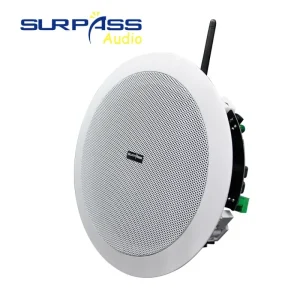 WF680 Wireless WiFi Ceiling Speaker Kit for Loudspeaker Home Theater Audio Stereo Background Music Sound System 4x30W Two Way