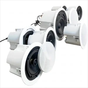 WIFI Home Theater System 2 Subwoofer +4 Surround Sound Speakers TV Mobile Phone Wireless Audio Connect