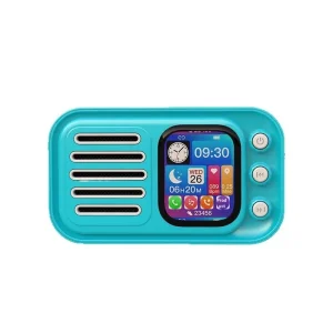 WS-501 Alarm Clock Smart Touch Screen Wireless Outdoor Portable Mini Party Mobile Phone Stage Computer Speaker FM Radio with App