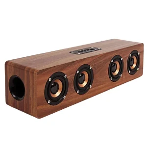 WSB 109 High Power Portable Speaker Wooden Subwoofer for Home Theater Stereo Soundbox