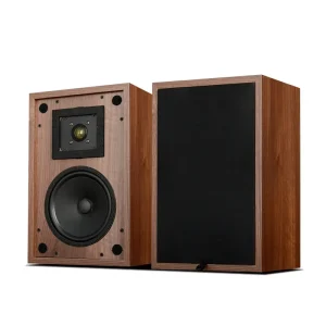 WZ 610(PVC) HIFI Speaker Bookshelf Speaker Wooden Case Passive None Battery Lossless