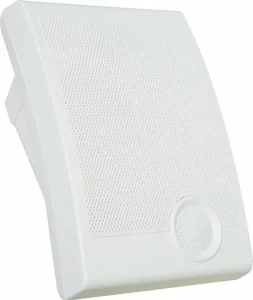 Wall Mount Speaker 6 inch Woofer 1 inch Tweeter Indoor Loudspeaker 10W 100V Wall Speaker ABS Material OEM ODM Customization