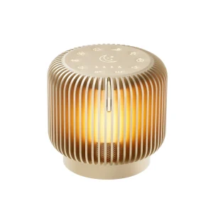 Warm Ambient Light Ambient Sound Noise Therapy Lamp Speaker 3 in 1 Wireless Speaker with Premium Metal Cabinet