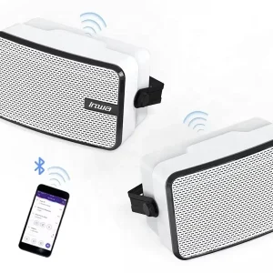 Waterproof 400W Wall Mount Speaker Powerful Bass Indoor Outdoor Sound System