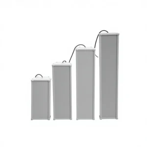 Waterproof Aluminum Alloy Wall Mounted Sound Column Speaker 2 5 Channels External Battery Powered Campus Public Broadcasting