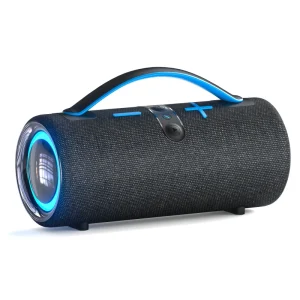 Waterproof IPX5 Outdoor Indoor Bass Speaker for Wireless Music Box Loud Bass Speakers with RGB Colourful Effect