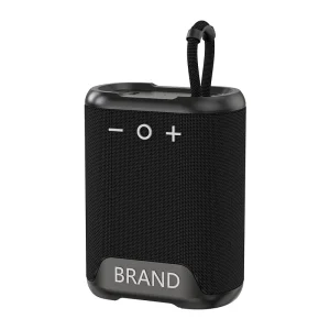 Waterproof IPX6 Bluetooth Speaker Mini 5W Bass Portable Outdoor Speaker with Fabric Cover Loop TWS Stereo for Hiking Cycling