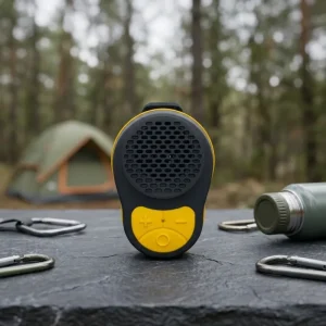 Waterproof Mini Boombox Portable Rechargeable Bluetooth Speaker TWS for Outdoor Riding Mountaineering