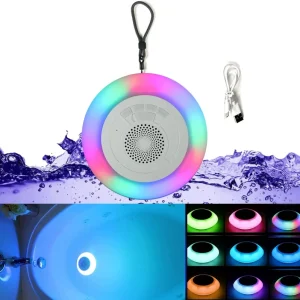 Waterproof Outdoor Swimming Pool Floating Speaker Plastic Speaker Box Wireless BT Portable Bluetooth Speaker
