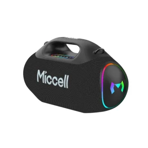 Waterproof Speaker with TWS Pairing and 4500mAh Battery Life for Beach Trips Travelers and Home Entertainment