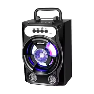 Waterproof Stereo BT Outdoor Wireless DJ Party Mini RGB Smart Portable Gaming Colorful LED Speaker