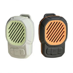 Waterproof Wearable BT Speaker Magnetic Clip-On Wireless Speaker for Hands-Free Calls Magnet Speaker with Strap Hole