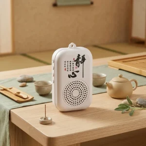 Wearable Quran Speaker Neckband for 5.0 Wireless Muslim Player Islamic Prayer Audio Touch Control Display Screen Portable